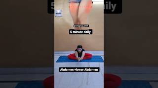 fatloss from abdomen lower abdomen at the same time aarogyabypreeti weightlossjourney abdomen [upl. by Ylrbmik29]