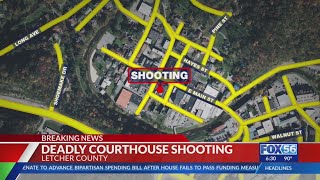 Judge shot and killed in Whitesburg courthouse [upl. by Analed]