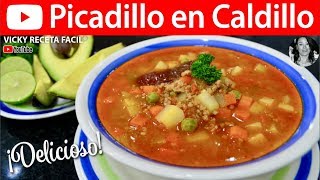 Picadillo de Carne Molida [upl. by Brasca]