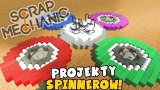 NAJLEPSZE FIDGET SPINNERY  SCRAP MECHANIC 267 [upl. by Lletnuahs52]