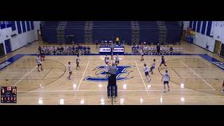 Elizabethtown Area High School vs Cocalico High School Mens Varsity Volleyball [upl. by Hsur]