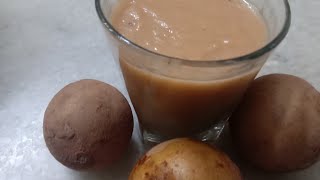 Sapota Juice Recipe In telugu [upl. by Annekim644]