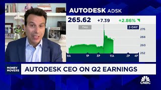 Autodesk is fully aligned with Starboard that there is more value to come says CEO Anagnost [upl. by Tedd]