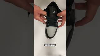 How to Lace Jordan 1 Lows✅ [upl. by Orual]