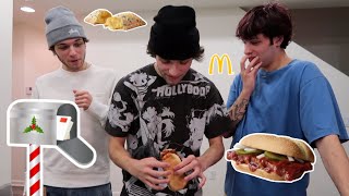 Trying the McRib  holiday pie from McDonalds ​⁠ announcement [upl. by Ursuline]