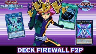 Nuevo deck Firewall f2p YuGiOh Duel Links [upl. by Nizam422]