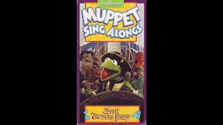 Opening to Muppet SingAlongs  Muppet Treasure Island 1996 VHS [upl. by Yhprum827]