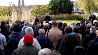 « La paix est notre affaire à tous »  Discours à Chauny [upl. by Narahs]