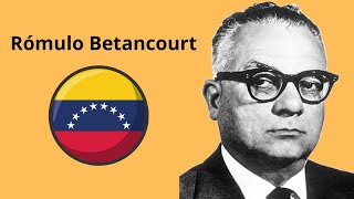 Rómulo Betancourt Una figura clave en la historia de Venezuela [upl. by Cand]