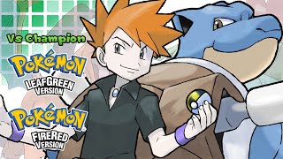 Pokémon FireRed amp LeafGreen  Champion Rival Battle Music HQ [upl. by Ahsinoj]