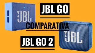 JBL GO vs JBL GO 2 COMPARATIVA en español ¿merece la pena cambiarlo  Altavoces bluetooth [upl. by Naro]