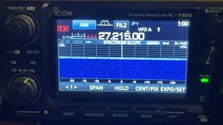 IC7300 All band TX mod NO HEAT [upl. by Barayon]