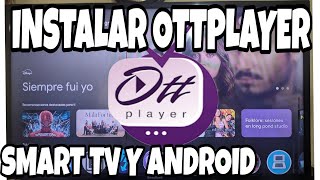 REACTIVA OTTPLAYER EN SMART TV [upl. by Dode]