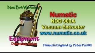 Numatic NDD 900A Vacuum Extractor [upl. by Yellac]