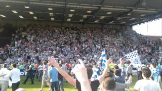 QPR celebrating on the pitch at Watford 30411 [upl. by Ardelle946]