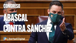 Abascal contra Sánchez quotCuando las víctimas no sirven para demonizar a Vox ustedes callanquot [upl. by Enahc]