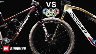 Specialized Epic 8 vs Pinarello Dogma XC Two Elite Level XC Race Bikes Compared [upl. by Raouf]