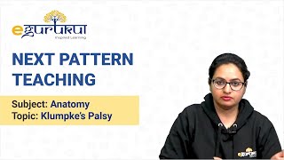 DBMCI NEXT pattern teaching  KLUMPKE’s PALSY  ANATOMY  1st prof  Dr Bhatia Videos  DBMCI [upl. by Machos774]