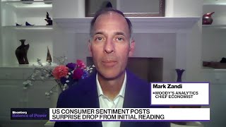 Moodys Mark Zandi on Rate Cuts US Consumer Sentiment [upl. by Niles]