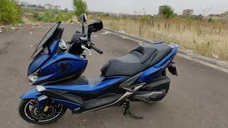 KYMCO XCITING S 400i ABS  EXHAUST SOUND  NOODOE MIVV EDITION 2021 [upl. by Lula]