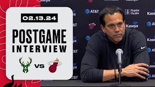 Postgame Interview Erik Spoelstra [upl. by Nigel]