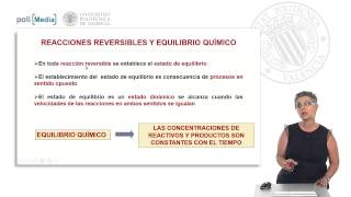 Reacciones reversibles y equilibrio químico  1922  UPV [upl. by Prader]