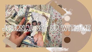 journal setup with me  BTS Seasons Greetings 2020 Ring Diary [upl. by Oos]