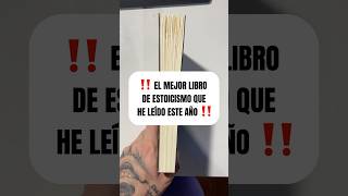 ‼️ EL MEJOR LIBRO DE ESTOICISMO EN ESPAÑOL QUE HE LEÍDO ESTE AÑO ‼️ estoicismo marcoaurelio [upl. by Thenna]