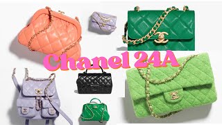 Chanel 2024A Collection  Chanel 24A Metiers DArt Bags  Preview [upl. by Markiv949]