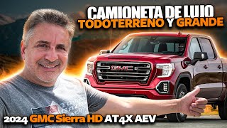 2024 GMC Sierra HD AT4X  Camioneta de lujo todoterreno y grande [upl. by Raasch]