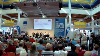 AERO 2018 Friedrichshafen Expo Podiumsdiskussion Die 600 kg ULs kommen [upl. by Assilav68]