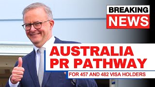 New Australia PR pathway for 457 amp 482 Visa holders  Upcoming Australia Immigration Changes 2023 [upl. by Yllah]