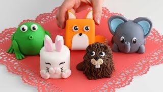 More Mini ANIMAL CAKES Cutest Cakes EVERRR [upl. by Ycnay]