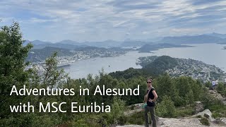 Northern Europe 2023  Day 6  Alesund on the MSC Euribia [upl. by Eegnat]