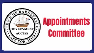 Appointments Committee 09252024 [upl. by Paulo]