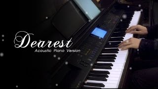 浜崎あゆみ 「DearestAcoustic Piano Version」犬夜叉 ED ピアノ piano cover 鋼琴演奏 feat KiYO [upl. by Suedama]