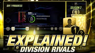 FIFA 22 DIVISION RIVALS EXPLAINED [upl. by Nuawad]