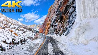 Million Dollar Highway Colorado Rocky Mountain Scenic Drive 4K San Juan Skyway Durango to Ouray [upl. by Torto]