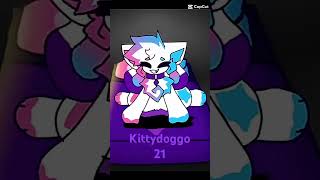 kittydog capcut drawing text edit I love kittydog animation [upl. by Ormond]