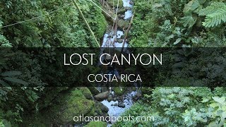 Canyoning Lost Canyon La Fortuna Costa Rica [upl. by Anrat]