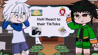 HxH react to their Tik Toks  HunterxHunter  Read Disc if wanted [upl. by Adnaluy]