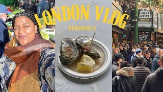 Borough Market Day  Trying Oysters vegan food for the first time [upl. by Novanod147]