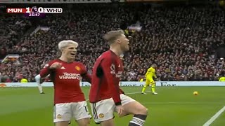 Rasmus Højlund goal vs West Ham  Man United vs West Ham 20 [upl. by Leizo]