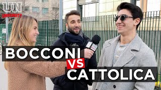 BOCCONI vs CATTOLICA  La migliore università privata di Milano [upl. by Enotna]