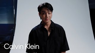 On Set with Jung Kook  Calvin Klein Spring 2024 Campaign [upl. by Yurik437]