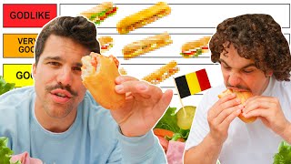 THE ULTIMATE BROODJES TIER LIST 🥖🇧🇪 BELGIAN SANDWICH CULTURE [upl. by Llerahc]