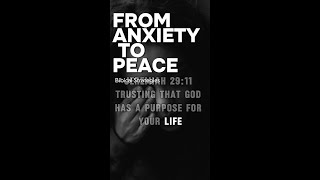 From Anxiety to Peace Biblical Strategies motivation biblicaltruth [upl. by Asteria350]