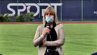 Inaugurazione del Centro sportivo Giuriati nel Campus Leonardo del Politecnico [upl. by Oninotna373]