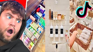 Viral Satisfying Bathroom Restock TikToks [upl. by Aynod]