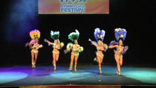 Danca Brazil performance 2012 Sydney Latin Festival [upl. by Eillo]